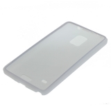 OTB PC/TPU Flip Touch Cover Case kompatibel zu Samsung Galaxy Note 4 SM-N910 transparent