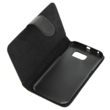 OTB Tasche (Kunstleder) f�r Samsung Galaxy S6 Edge SM-G925 Bookstyle schwarz