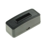 OTB Akkuladestation 1301 kompatibel zu Panasonic CGA-S007  / DMW-BCD10 - schwarz