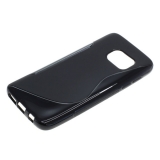OTB TPU Case kompatibel zu Samsung Galaxy S7 S-Curve schwarz