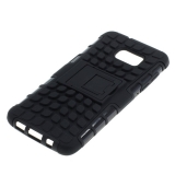 OTB Shockproof Case mit Stnder kompatibel zu Samsung Galaxy S7 Edge SM-G935 schwarz