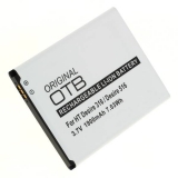 OTB Akku kompatibel zu HTC Desire 516 / 5360570 / B0PB5100 Li-Ion