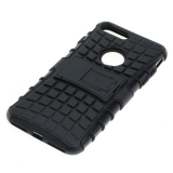 OTB Shockproof Case mit Ständer kompatibel zu Apple iPhone 7 Plus / iPhone 8 Plus schwarz