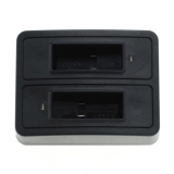 OTB Akkuladestation 1302 Dual kompatibel zu GoPro AABAT-001 - schwarz